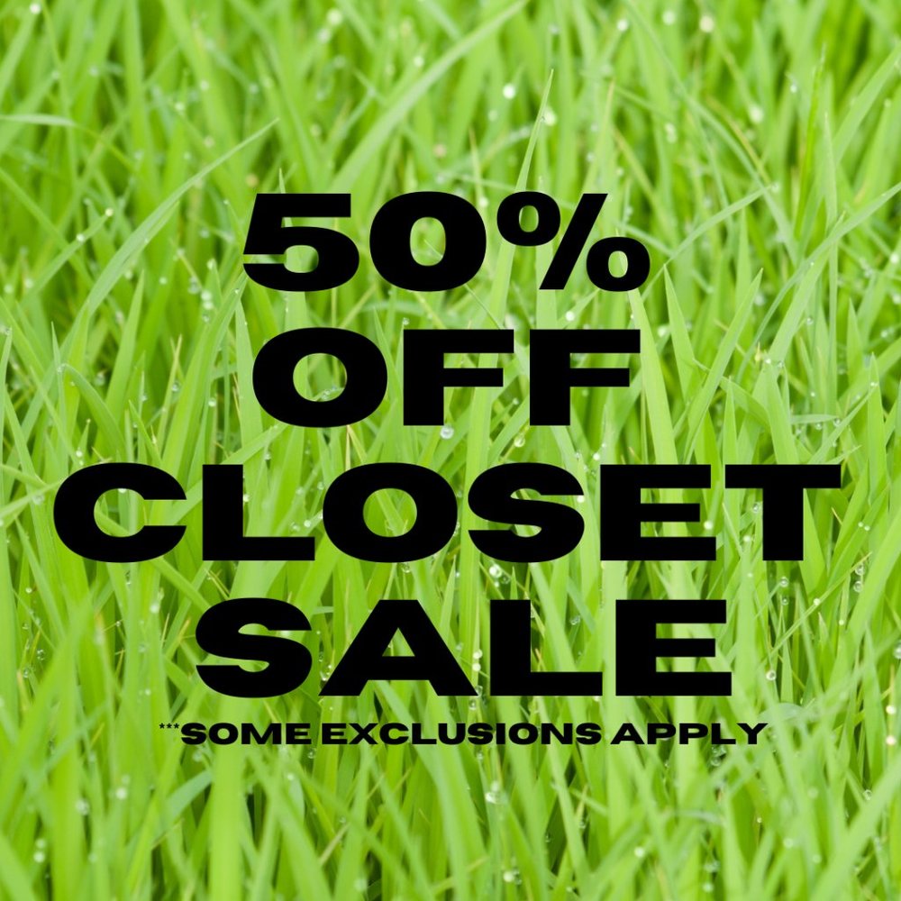 50% OFF Closet